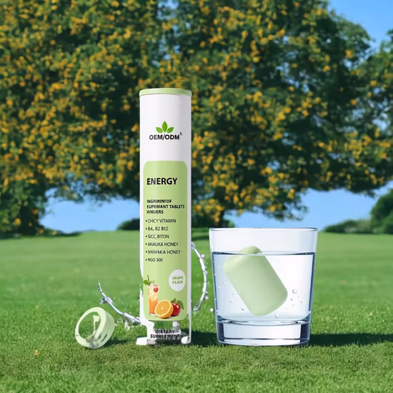 Votre propre marque de boissons énergisantes en gros Minceur Comprimés effervescents Sports Nutrition Suppléments